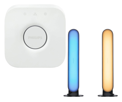 Zestaw Smart Home Philips Hue Lampa Play (czarna) x2 + Mostek Bridge 2.0
